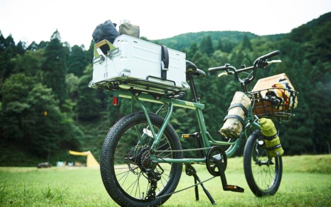 かわいいけどたくましい 積載性に優れた自転車「LOG WAGON」