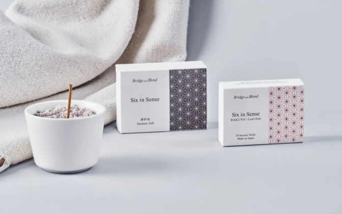 「秋の静寂を映す香り」新作スティック香『RAKUYO』が発売!平安の調香を受け継ぐ「Six in Sense」シリーズ全6種が揃い完結