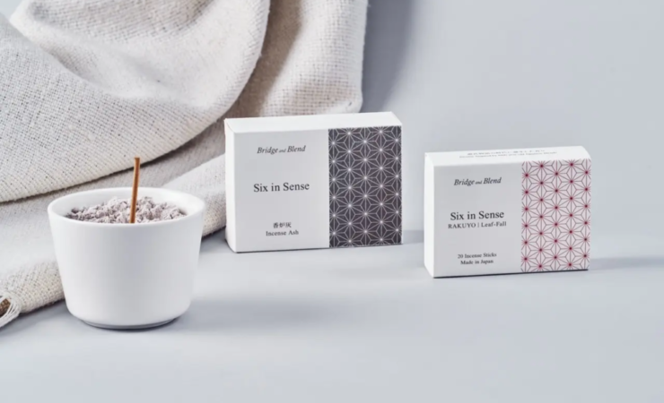 「秋の静寂を映す香り」新作スティック香『RAKUYO』が発売!平安の調香を受け継ぐ「Six in Sense」シリーズ全6種が揃い完結