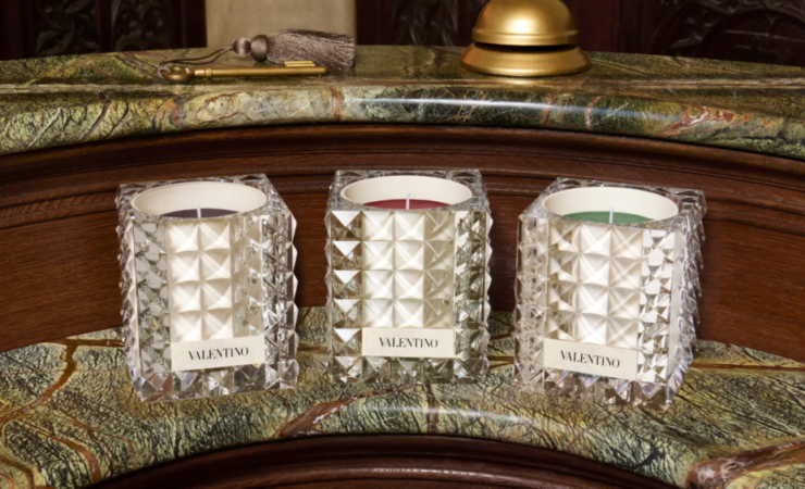 クチュール キャンドル コレクション「ヴァレンティノ レ スィール」に新しい香り２種が登場